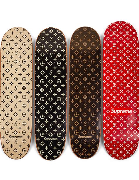 Louis Vuitton x Supreme Skate Decks 